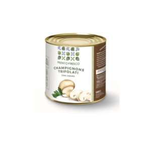 FUNGHI CHAMPIGNONS AL NATURALE E PIZZA