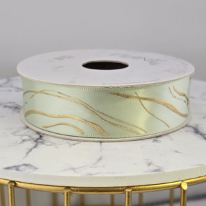 NASTRO MARBLE VERDE SALVIA 25MMX20MT