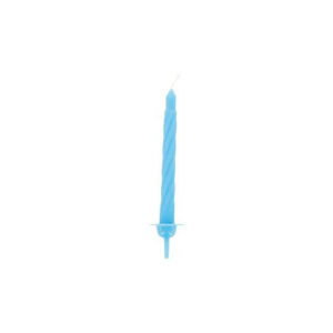 CANDELINE CON SUPPORTO CELESTE